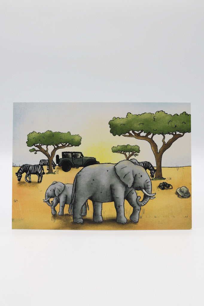 Postkartenset „Wichtel unterwegs“